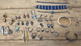 Grosses Silberschmuck Konvolut 925er Sterlingsilber 319g