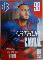 Original Autogrammkarte von Arthur Cabral / FC Basel
