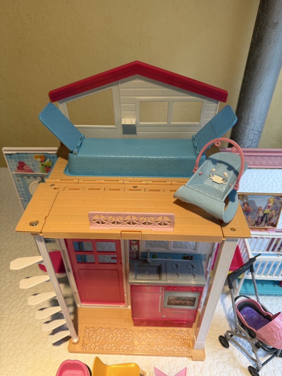 Barbie Puppenhäuser & -möbel: Kleines Barbie-Haus – Gebraucht aus Zürich von beat005 3