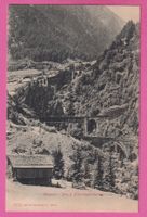 Wassen gel 1907 Die 3 Eisenbahnlinien