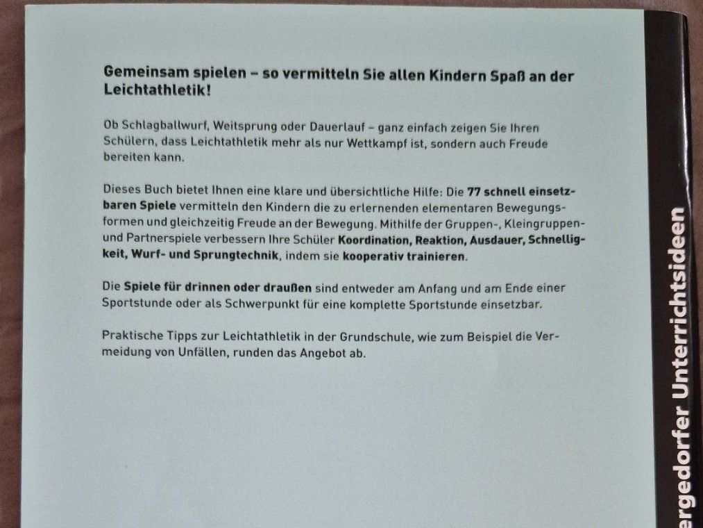Libri: Lehrmittel Sport – Usato da Rupperswil venduto da RoRo04 1