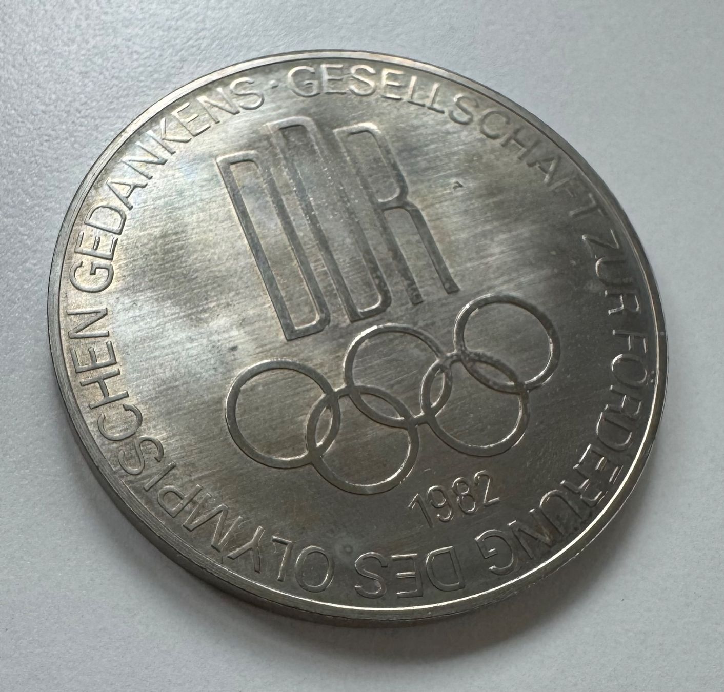 Medaglie: DDR Gedenkmedaille "Willibald Gebhardt" | ab 1.- – Usato da St. Gallen venduto da ti_7knv 5