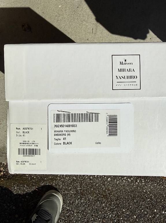 Scarpe da uomo: MIHARA YASUHIRO SNEAKERS – Usato da Lausanne venduto da pas_dqy6 4