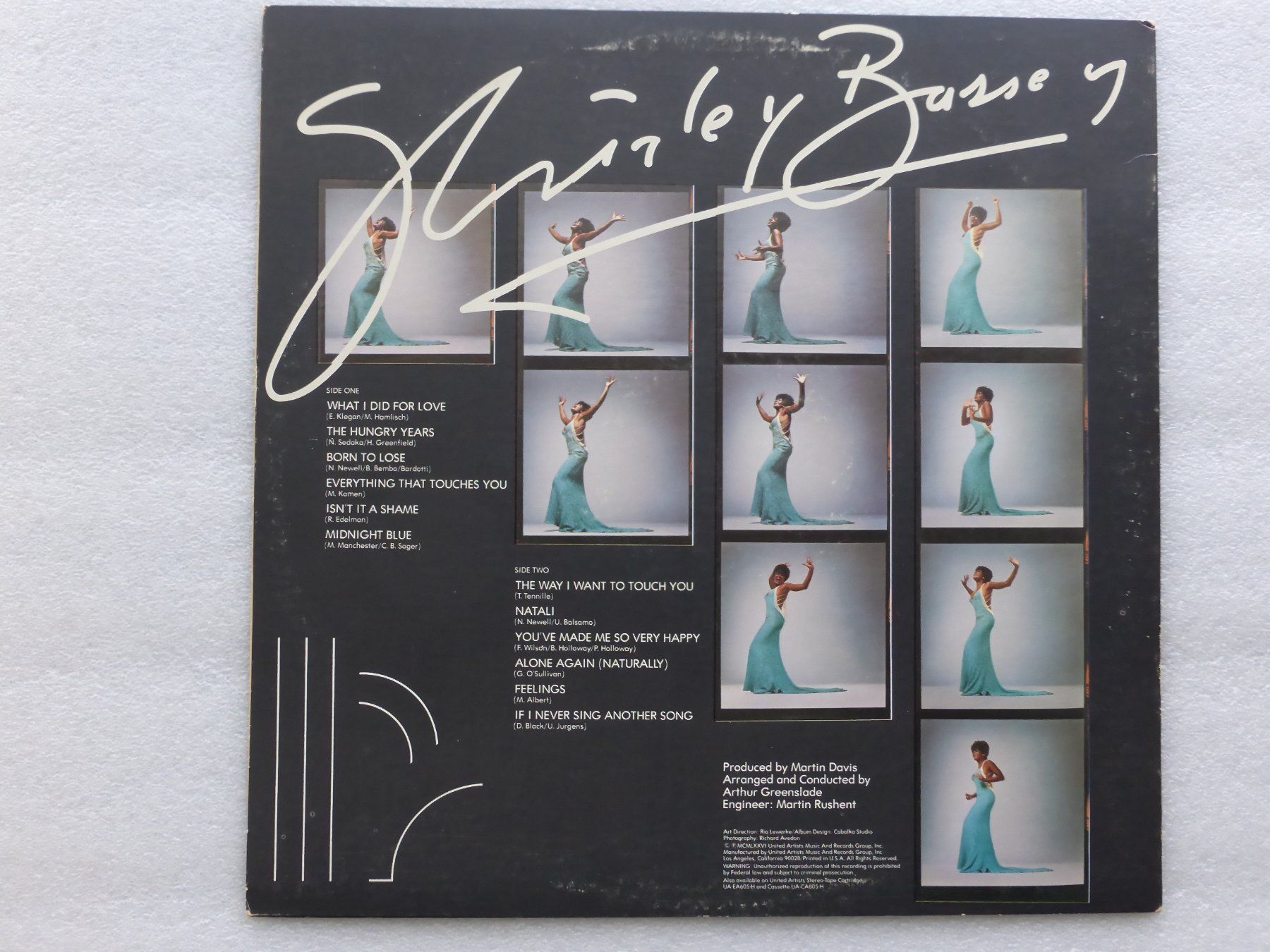 Dischi in vinile: VINYL  LP  SHIRLEY BASSEY – Usato da Küssnacht am Rigi venduto da Sunnestrahl 3