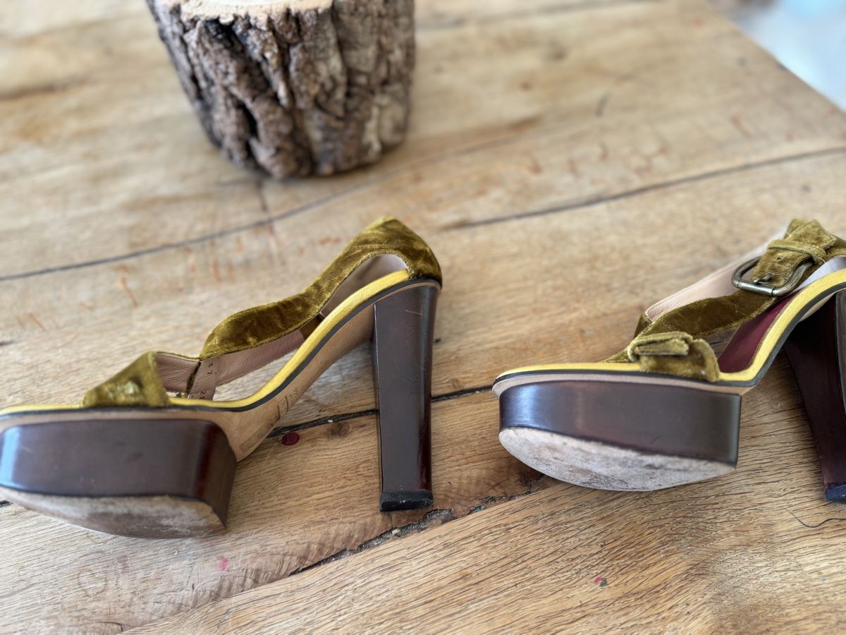 Zanotti Damenschuhe: Giuseppe Zanotti strappy block heel – Gebraucht aus Zürich von Turkeykitty 3