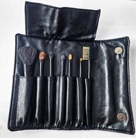 Kosmetikpinsel Set (7-teilig) mit Tasche, Reiseset, Pinsel