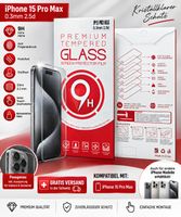Panzerglas iPhone 15 Pro Max 9H Schutzglas inkl. Versand