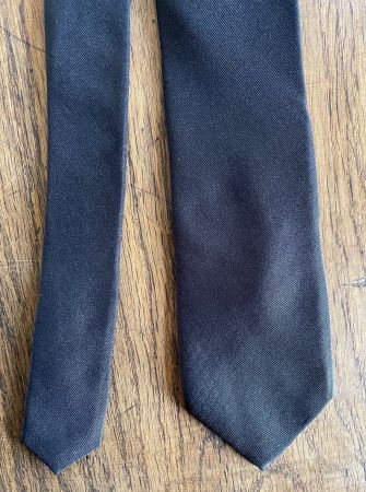 Krawatte schwarz (matt), von s.Oliver