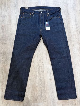 Levi’s Premium 501 Selvedge Jeans W36 L32 Raw Denim Neu
