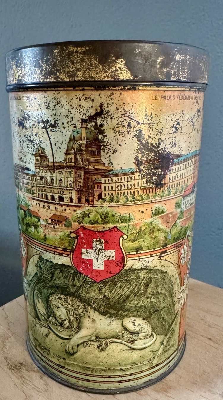 Barattoli: Alte Blechdose KAISER'S KAFFEE Geschäft antik KAISER KAFFEE – Usato da Rothrist venduto da Luckywinner