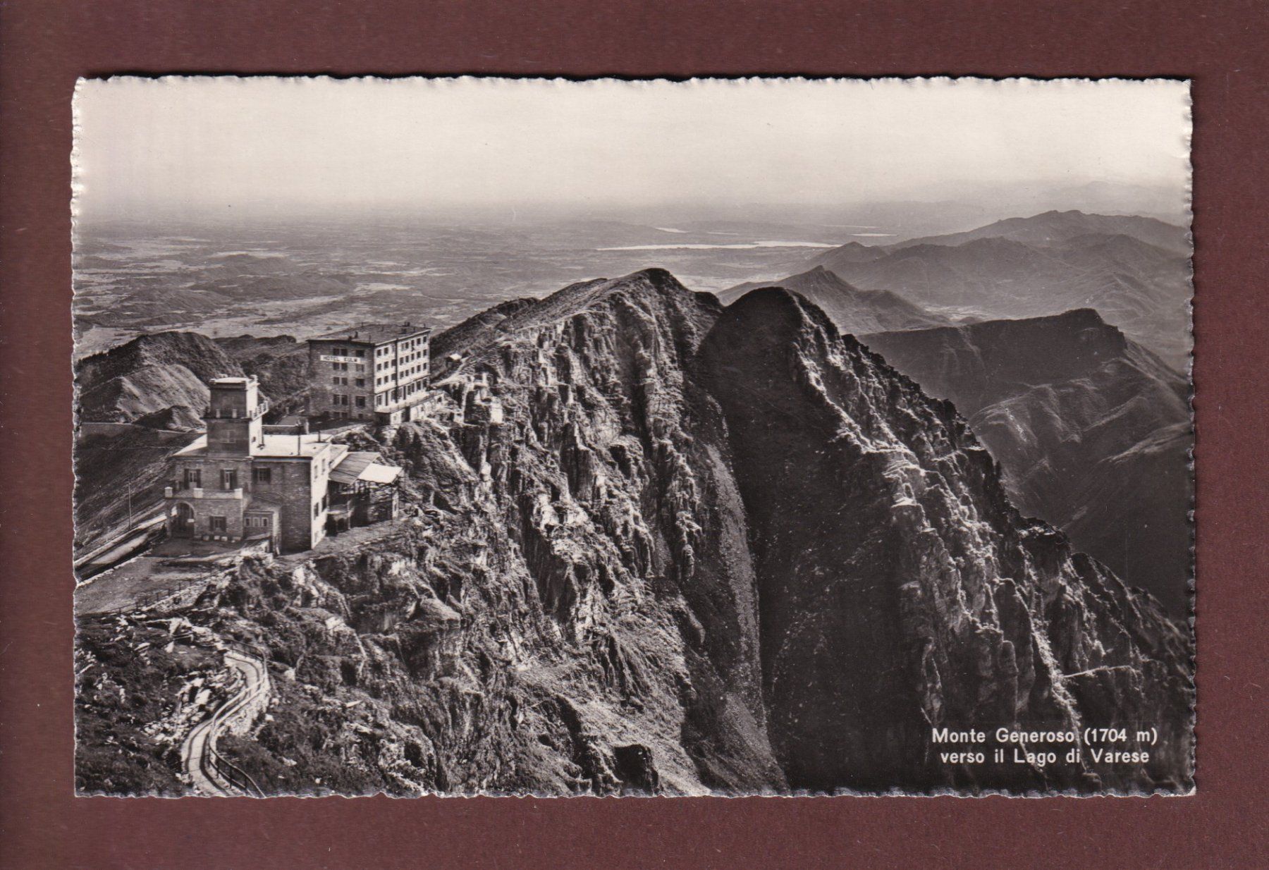 Cartoline postali: MONTE GENEROSO KULM – Usato da Pully venduto da nicecards