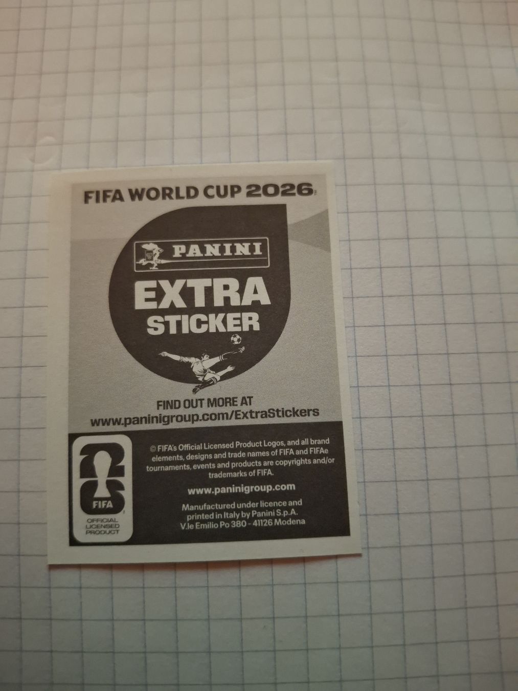 Panini Carte collezionabili: Alphonso Davies Panini EXTRA Sticker WM 2026 – Nuovo e nell'imballaggio originale da Herzogenbuchsee venduto da marisav176 1