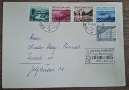 Pro Patria Satzbrief 1955 / Turnfest