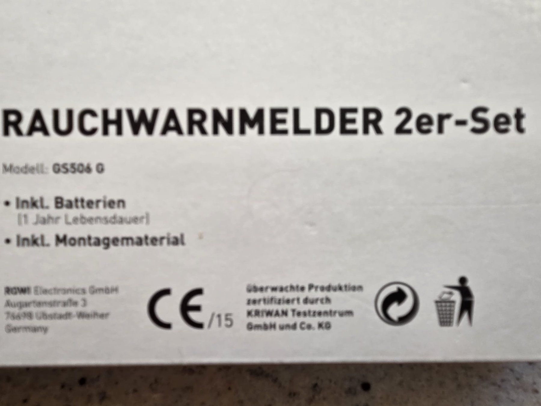 Sistemi d'allarme: Rauchmelder – Nuovo e nell'imballaggio originale da Dachsen venduto da bea_jvs2 1