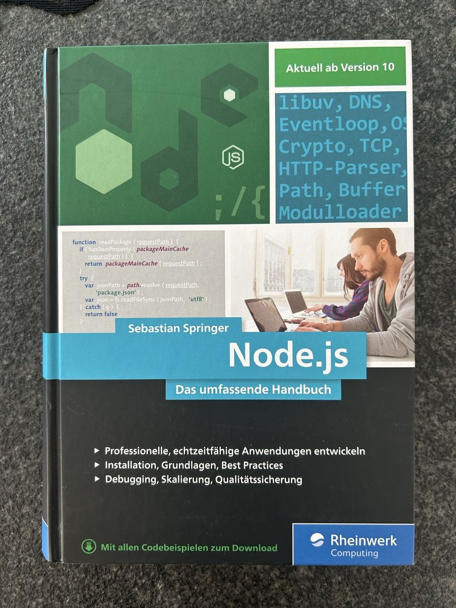 Bücher: Node.js das umfassende Handbuch – Neu (gemäss Beschreibung) aus Unterengstringen von Alexa17