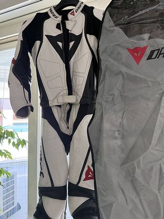 Dainese Motorradkombi 2-teilig Gr. 44 Weiss