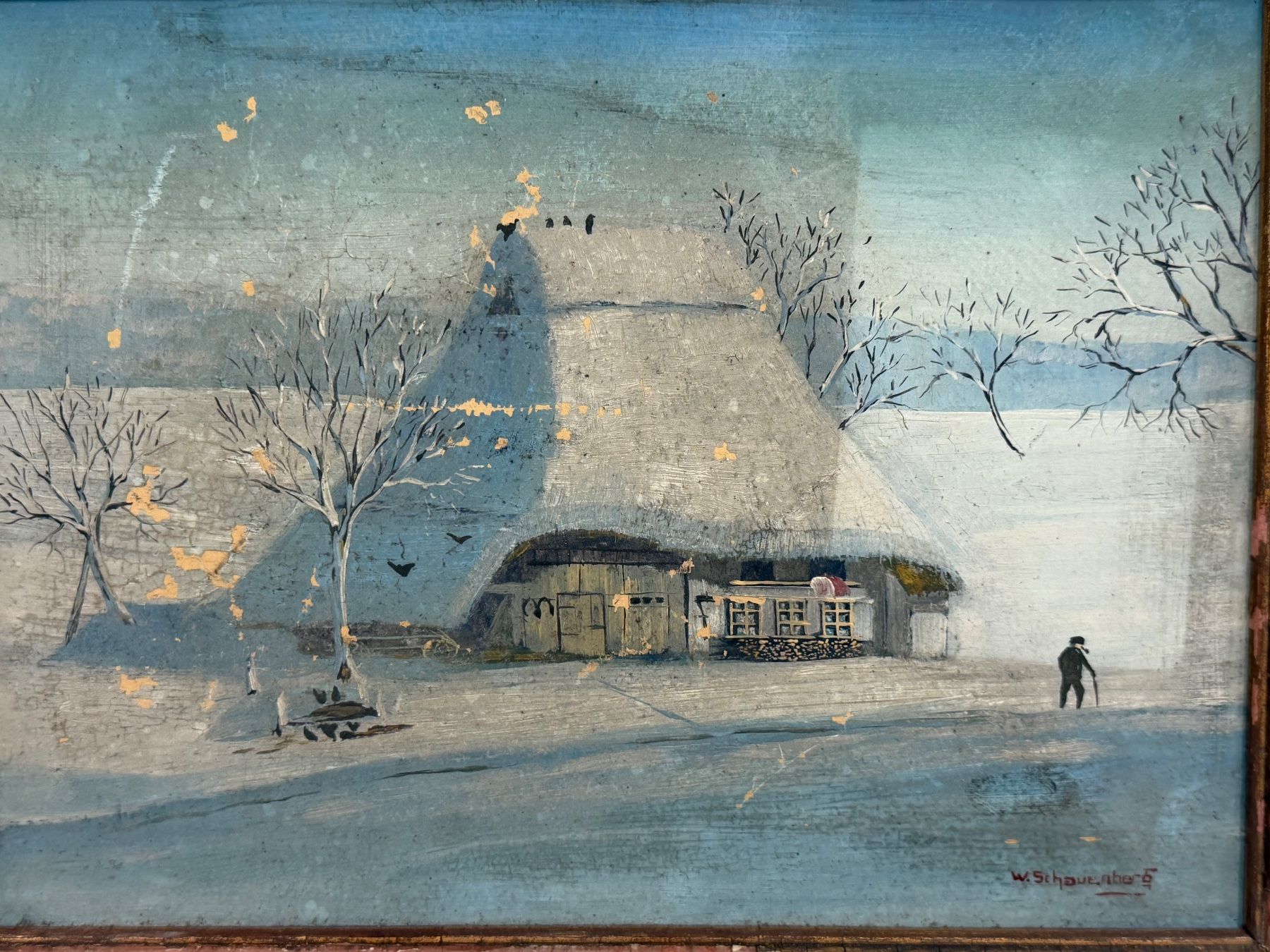 Dipinti: Gemälde von WALTER SCHAUENBERG 1884-1943 – Usato da Basel venduto da PAUL_ART 1