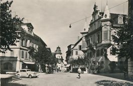 Langenthal Marktgasse Oldtimer + 1954