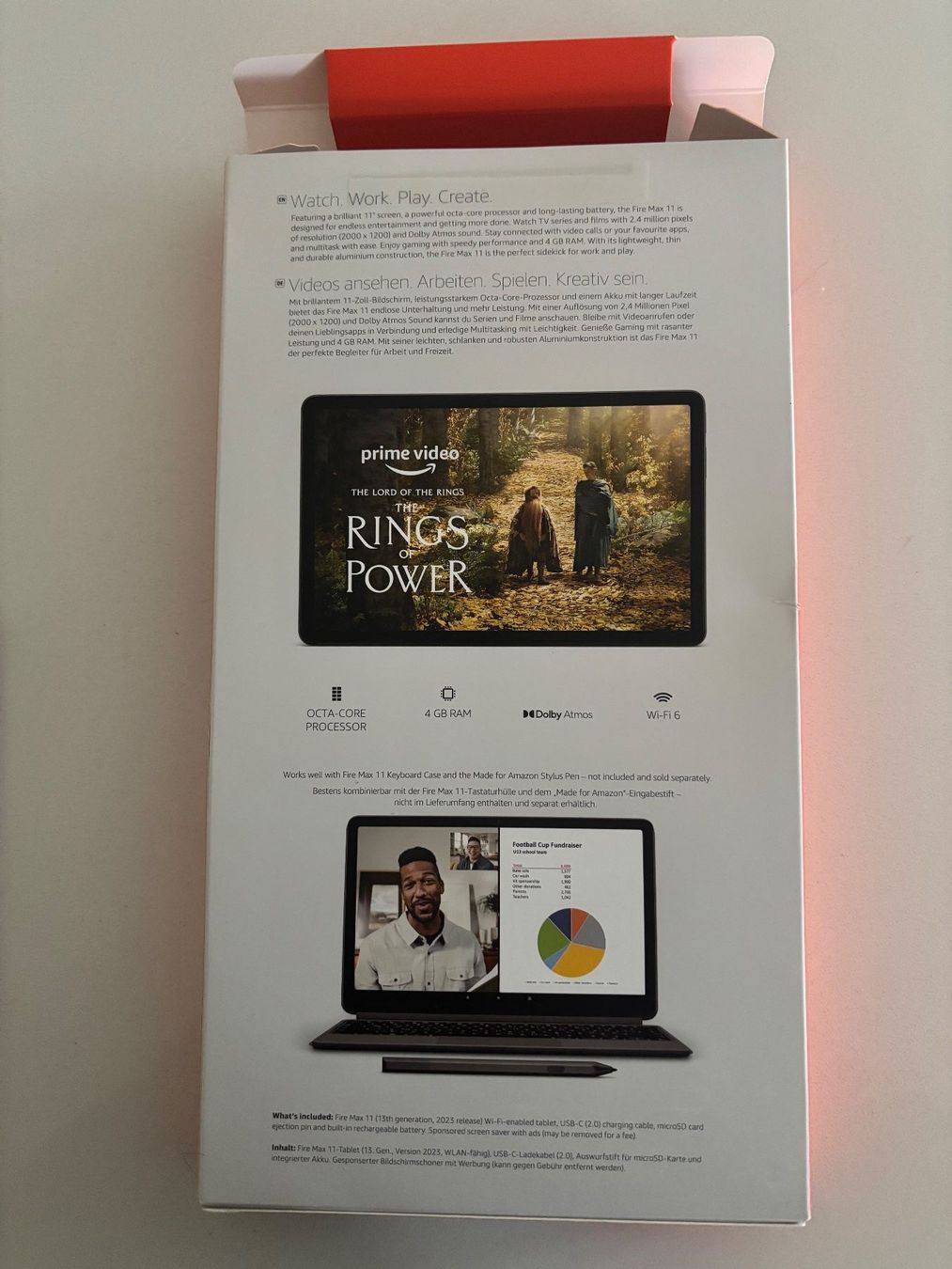 Amazon Tablet PC: Amazon Fire Max 11 Tablet – Nuovo e nell'imballaggio originale da Fruthwilen venduto da Joy111 3