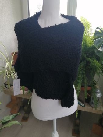 Dreiecktuch/Schultertuch handgestrickt, Grösse: 130x70cm