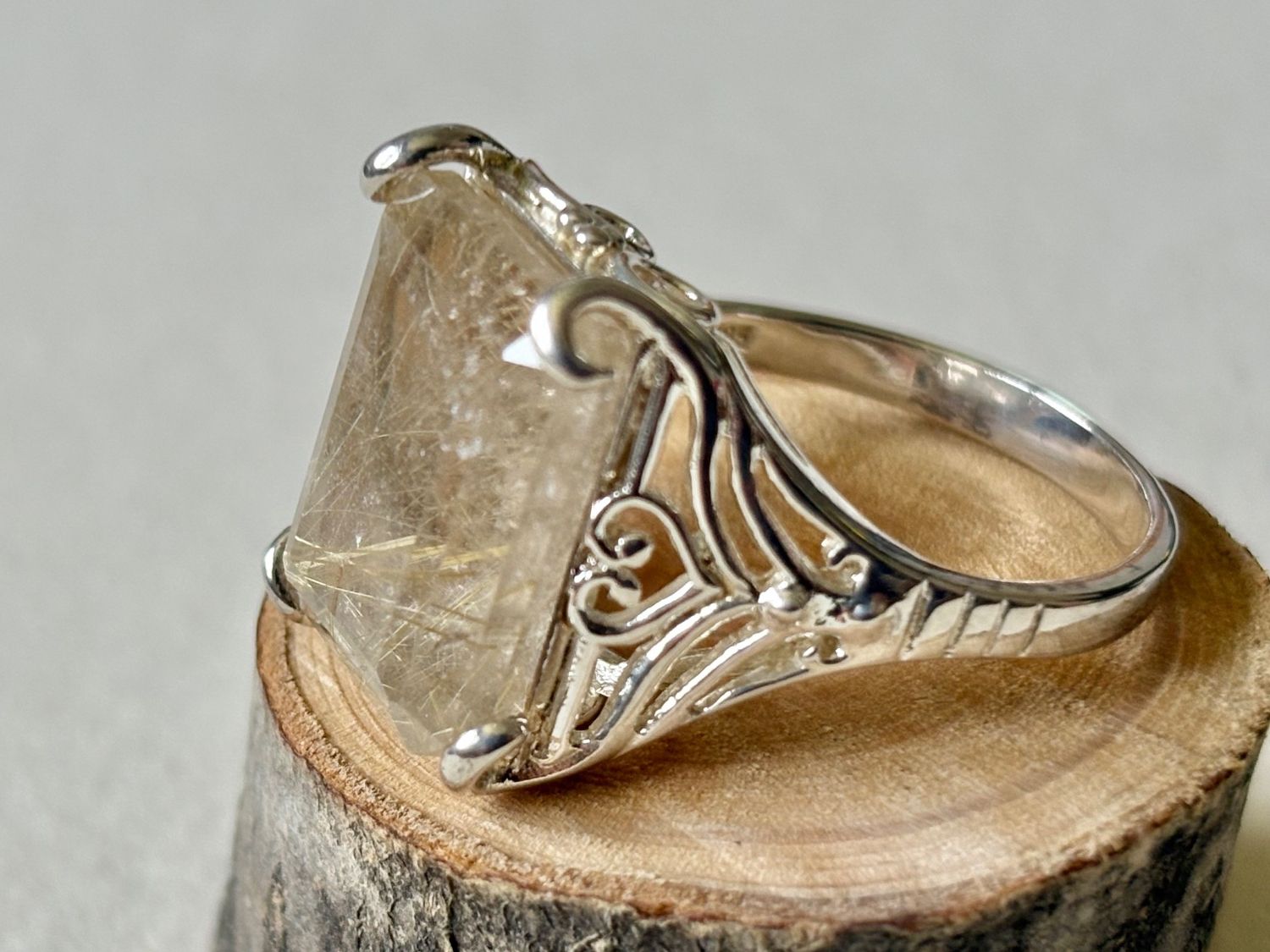 Ringe: Rutilquarz Ring Silber 925, Gr. 60 – Neu (gemäss Beschreibung) aus Brugg AG von lau_9rvy 1