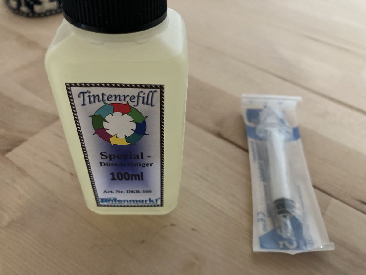 Cartucce per stampanti & toner: Tintenrefill Spezial-Düsereiniger 100ml – Usato da Wichtrach venduto da Queensparkunite