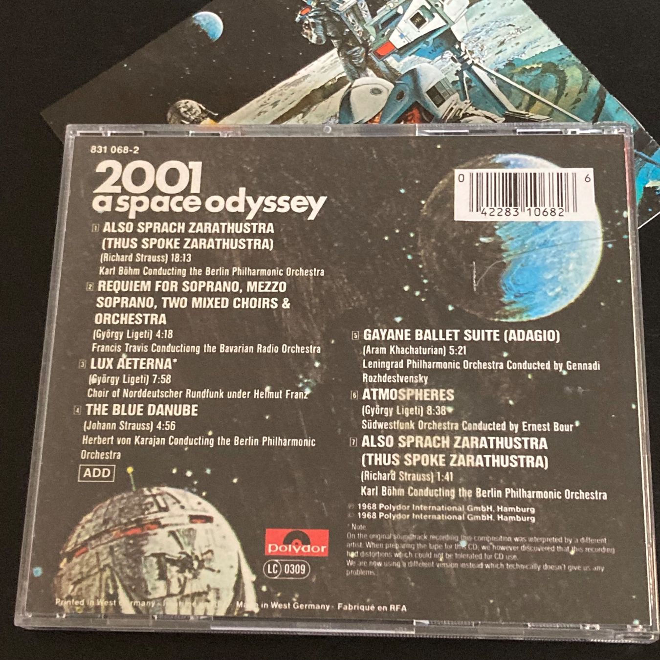 CD: Various - 2001: A Space Odyssey (OST) – Usato da Bern venduto da Ntsamina 1