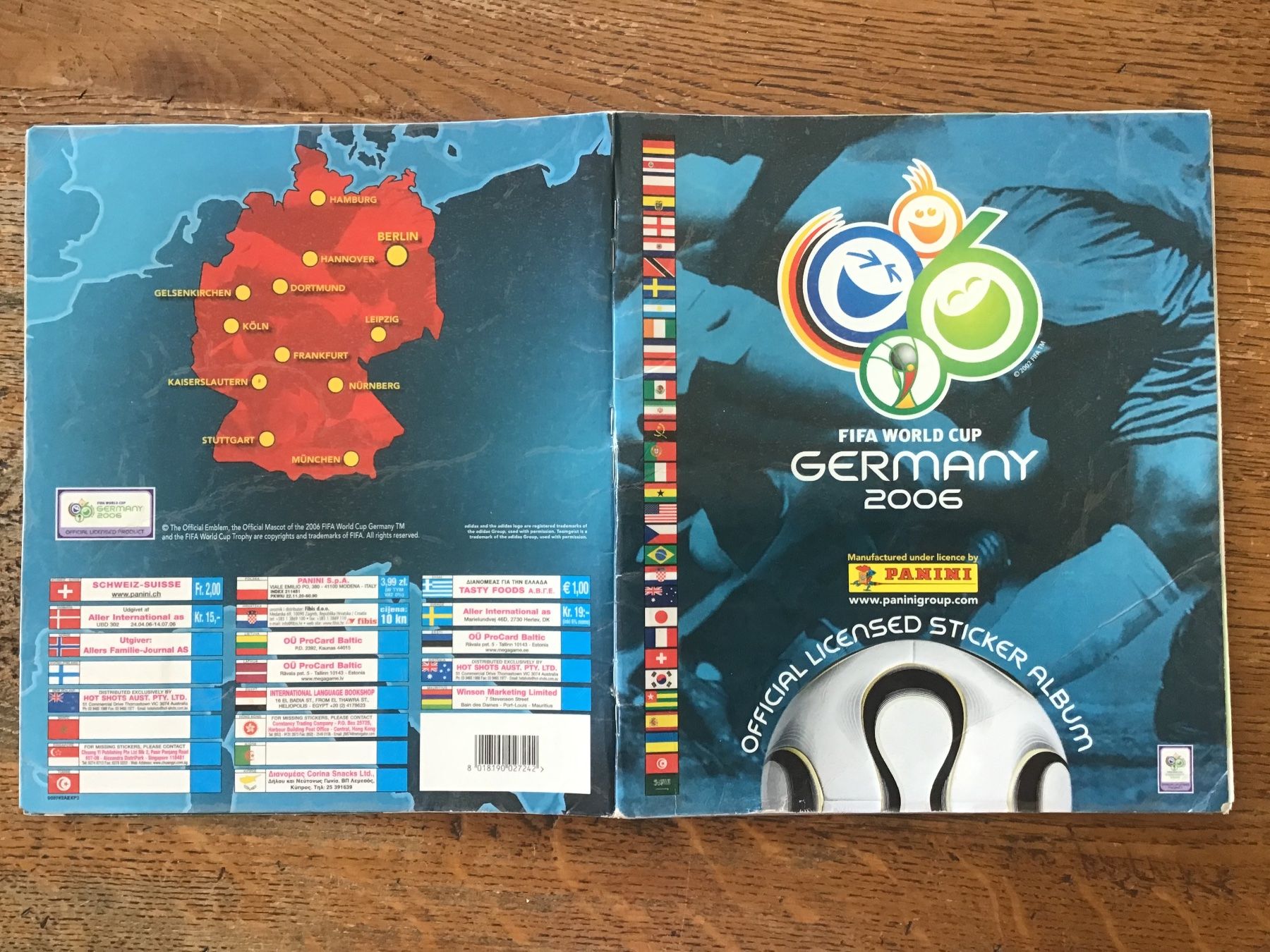 Panini Carte collezionabili: Panini FIFA World Cup Germany 2006 – Usato da Fully venduto da Ruby97 9