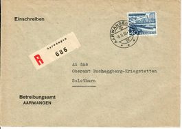 R- Brief Betreibungsamt Aarwangen