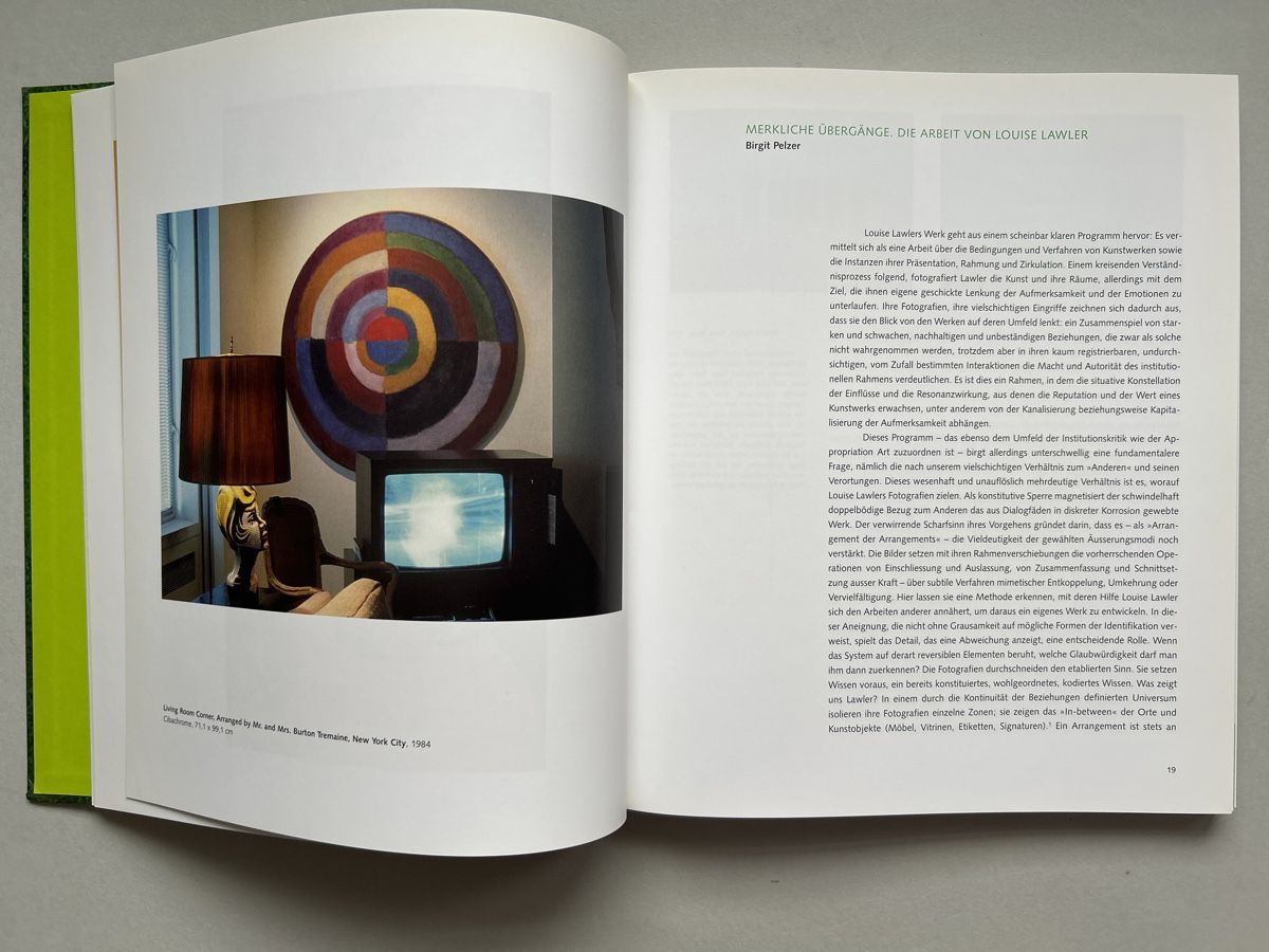 Libri: Louise LAWLER and others – Usato da Zürich venduto da Coffeetable88 5
