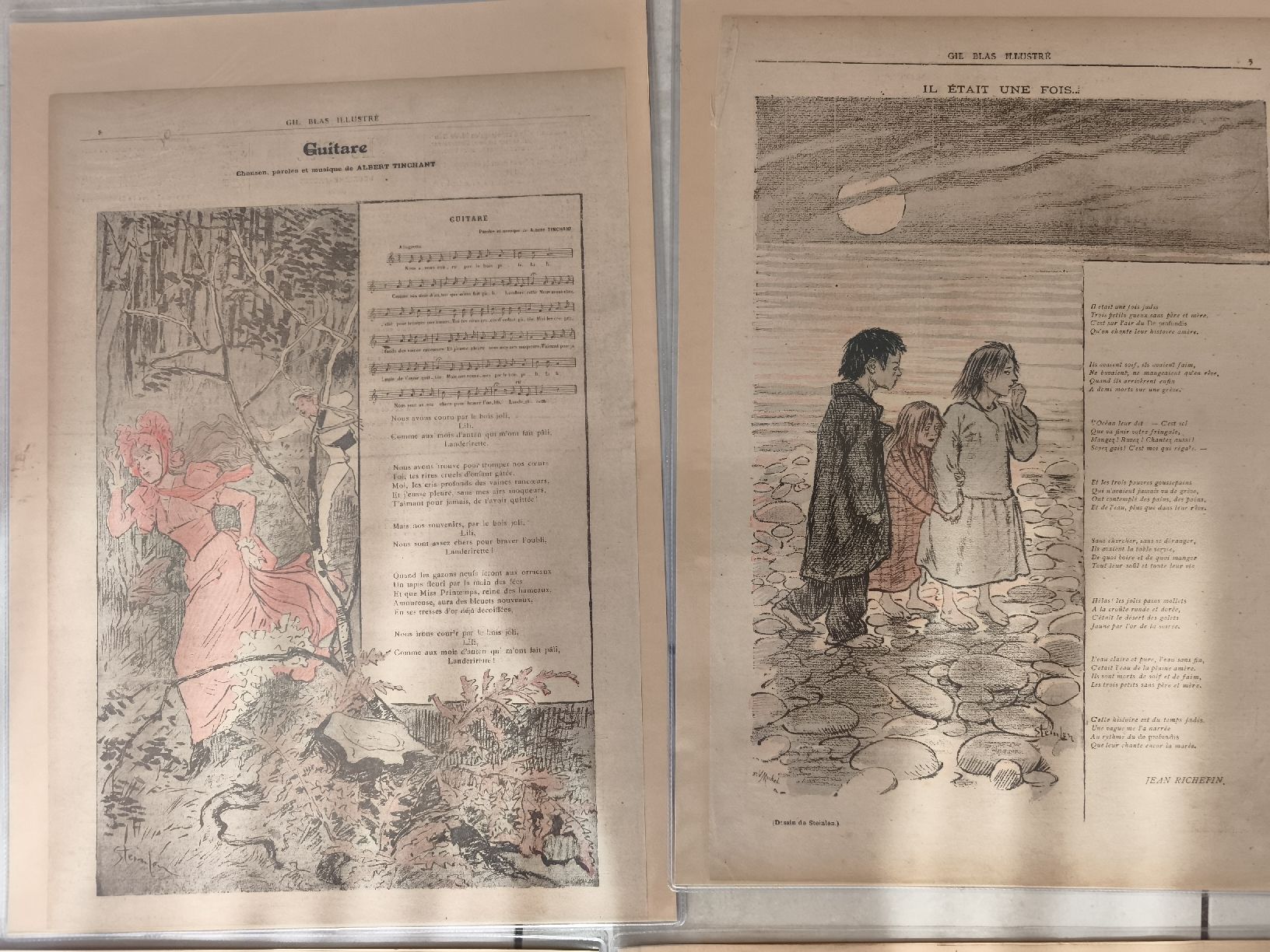 Incisioni: Lot 9 gravures d'époque  - Steinlen – Usato da Prilly venduto da jor_x27s 4