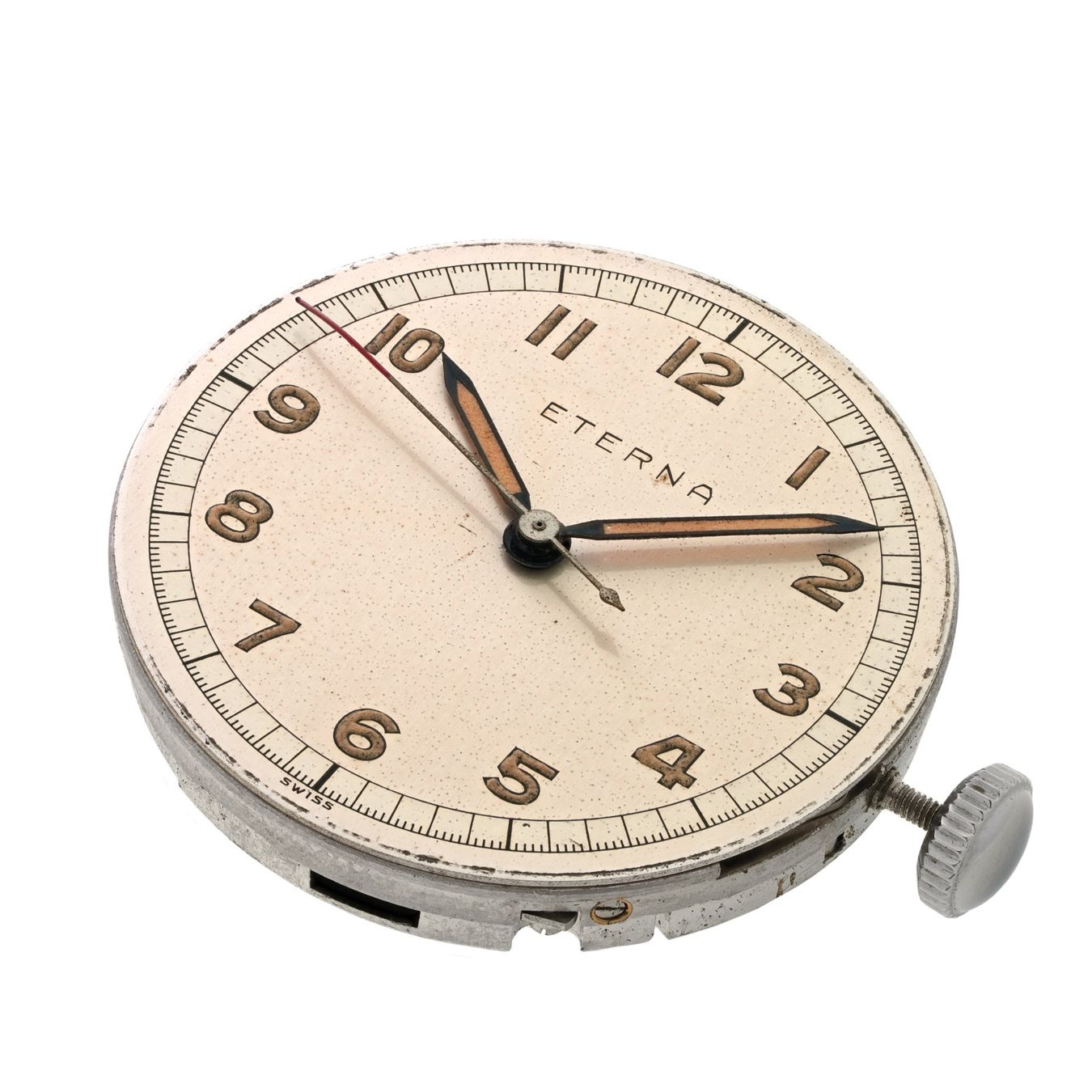 Eterna Orologi: Jumbo ETERNA Ref. 106 DT, Cal. 852, Radium Dial, Box & Tag – Usato da Vésenaz venduto da Grailium 8