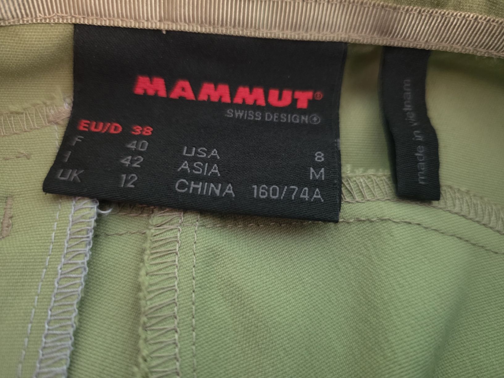 Mammut Pantaloni: Mammut Wanderhose Damen Gr. 38 – Usato da Küssnacht am Rigi venduto da swiss-pc 3