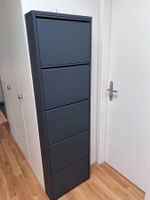 Schuhschrank Metall Anthrazit