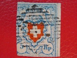 Rayon I (hellblau) 17II T.16 M-U Kat: 4'000.- mit Attest, R!