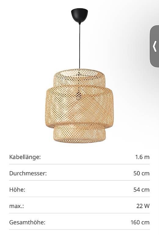Lampadari & plafoniere: IKEA SINNERLIG Bambus-Deckenleuchte – Nuovo e nell'imballaggio originale da Root venduto da c_e_yr5c 2