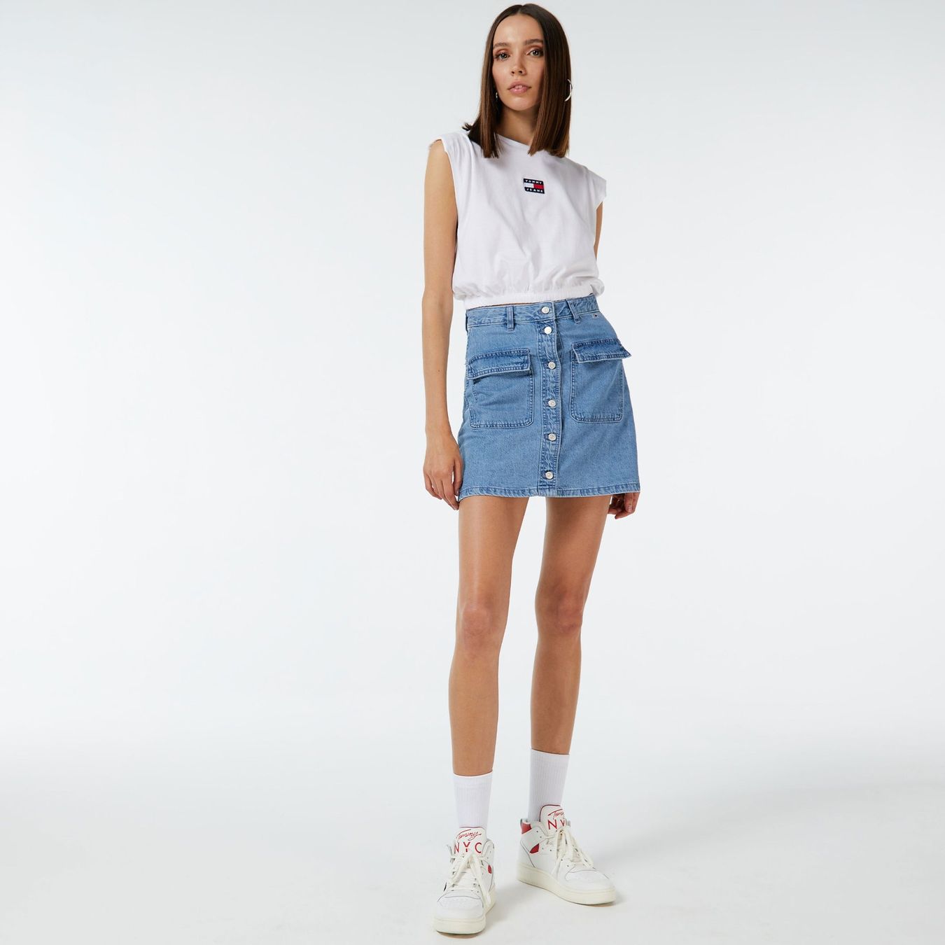 Tommy Hilfiger Top: Tommy Hilfiger Crop Top Gr. S – Usato da Zollikon venduto da Krenapf 4