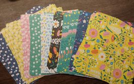Papier Origami Motiv Blumen 