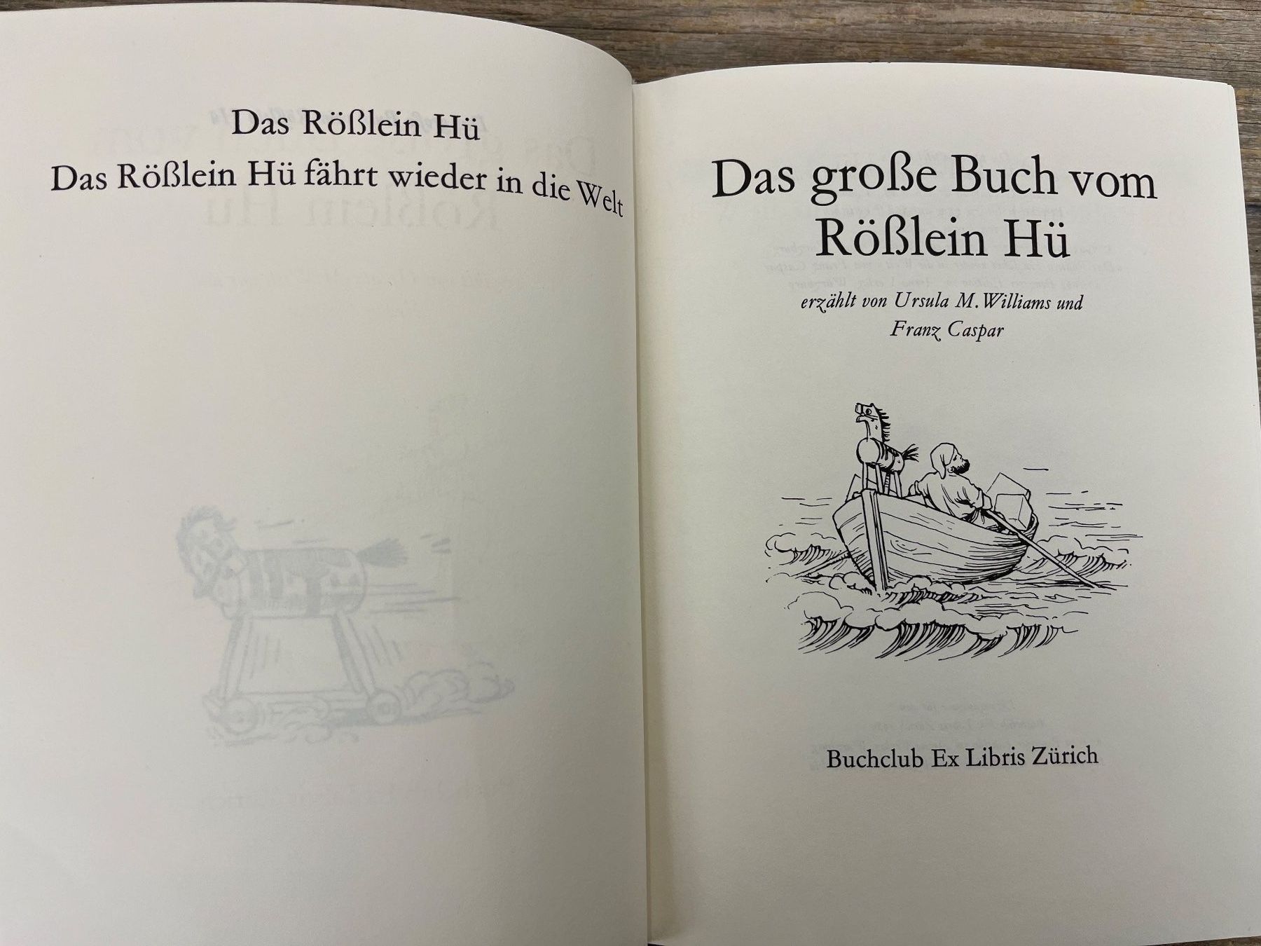 Libri: Das grosse Buch vom Rösslein Hü beide Geschichten – Usato da Pfäffikon ZH venduto da buresi 1