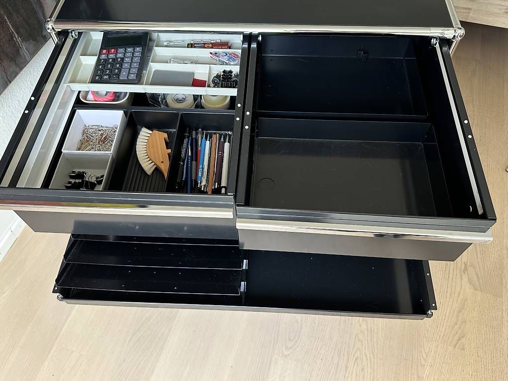 Regale: USM Haller Sideboard graphitschwarz – Gebraucht aus Basel von hoehener1959 4