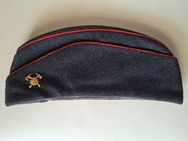 Antiker Schweizer Feuerwehr Mutz,  Grösse 57