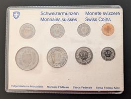 Münzsatz Schweiz 1976 stgl