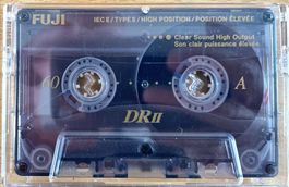 Fuji DR II IEC II 60 Min. Audiokassette