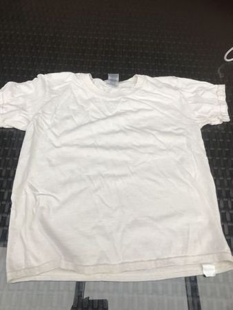 Kinder T-Shirt 128/134 beige