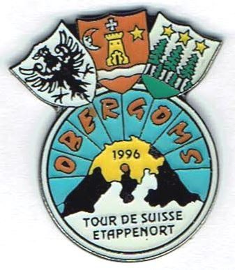 Placchette & Badge: Tour de Suisse Obergoms 1996 – Usato da Hinterkappelen venduto da Schampus