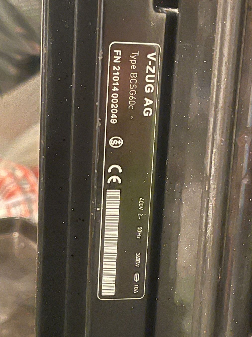 V-Zug Elettrodomestici da cucina: V-ZUG Backofen – Difettoso da Holderbank SO venduto da ann_lg6r 7