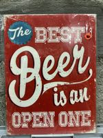 The best beer is an open one bier 