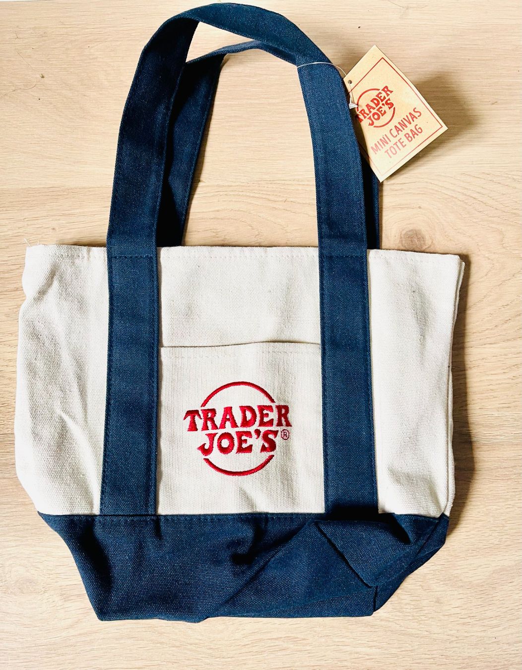 Taschen: Trader Joe's Mini Canvas Tote bag – Neu und originalverpackt aus Zürich von seller019