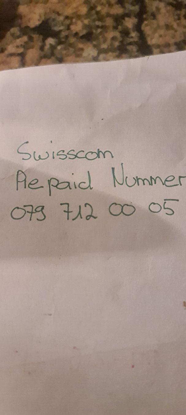 Swisscom Carte prepagate: swisscom prepaid nummer – Usato da Bellerive VD venduto da Hermes5