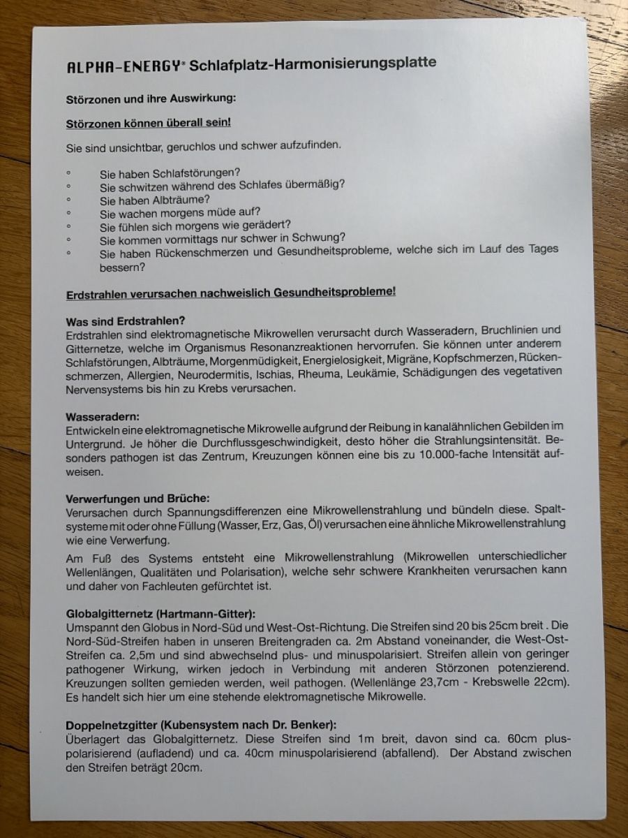 Tappetini fitness: Schlafplatz Harmonisierungsmatten – Usato da Basel venduto da Wotan 1